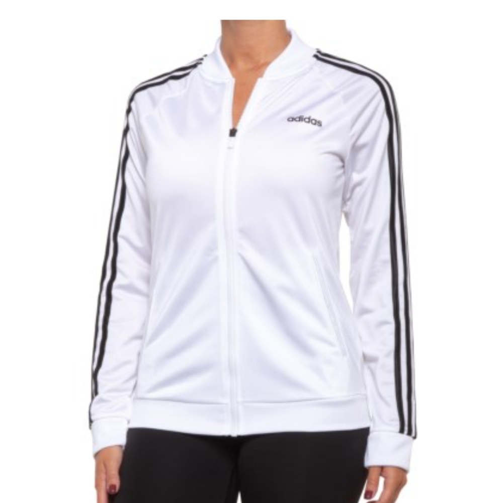 NWT women's Adidas dazzle tricot track jacket.